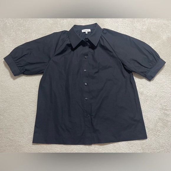 Lafayette 148 New York Tops - Lafayette 148 New York Women’s Short Sleeve Button Up - Size Medium